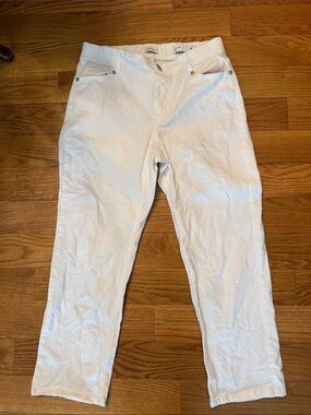 J.Jill Women’s White Jeans - Classic Fit 4 regular